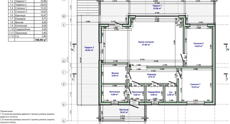 Одноэтажный дом в стиле Фахверк 14,1х15,8-205м²