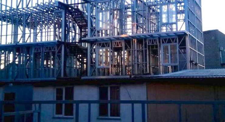 Дом отдыха из ЛСТК: 350м²