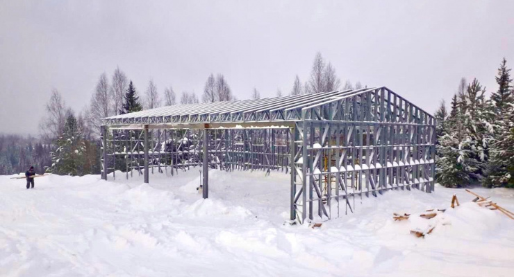 Ангар для горнолыжной техники 240м²