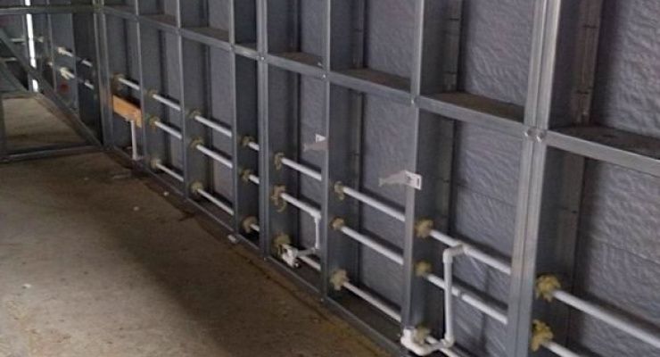 Дом из металлокаркаса в Краснодаре: 100м²