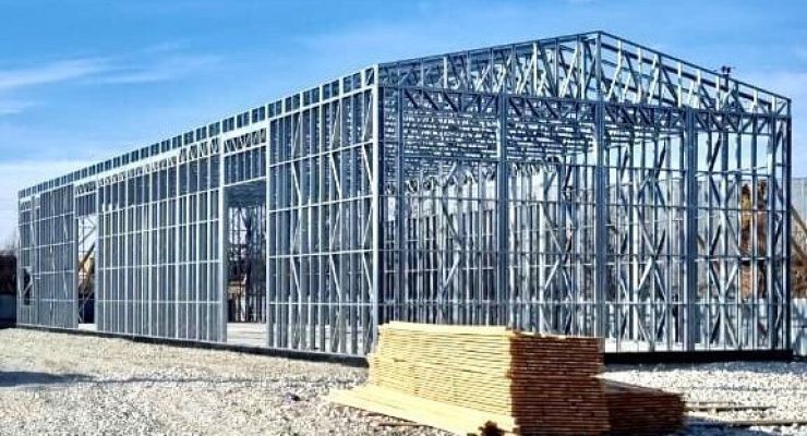 Ангар теплый из ЛСТК: 480м2