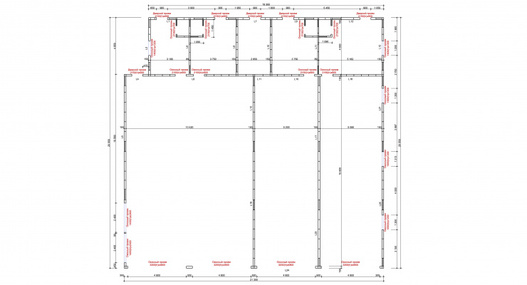 Торгово-офисное здание: 520м²