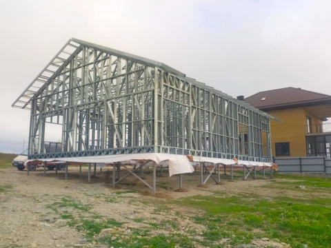 Дом из ЛСТК в Новороссийске: 165м²