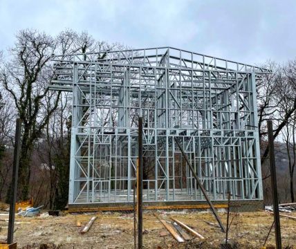 2-х этажный дом из ЛСТК: 126м²