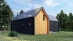 Загородный дом в стиле БарнХаус 13,0 х 15,0-209 м²