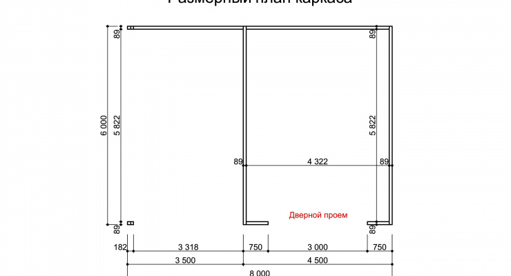 Гараж: 48м²