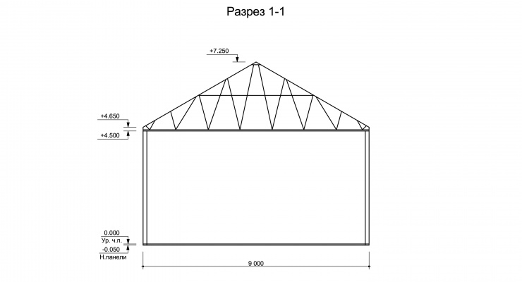 Ангар: 172,8м²